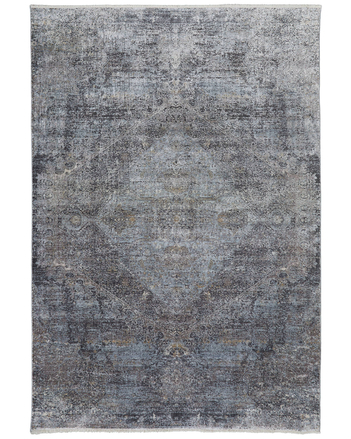 Sarrant 3963F Smoke Rug by Feizy