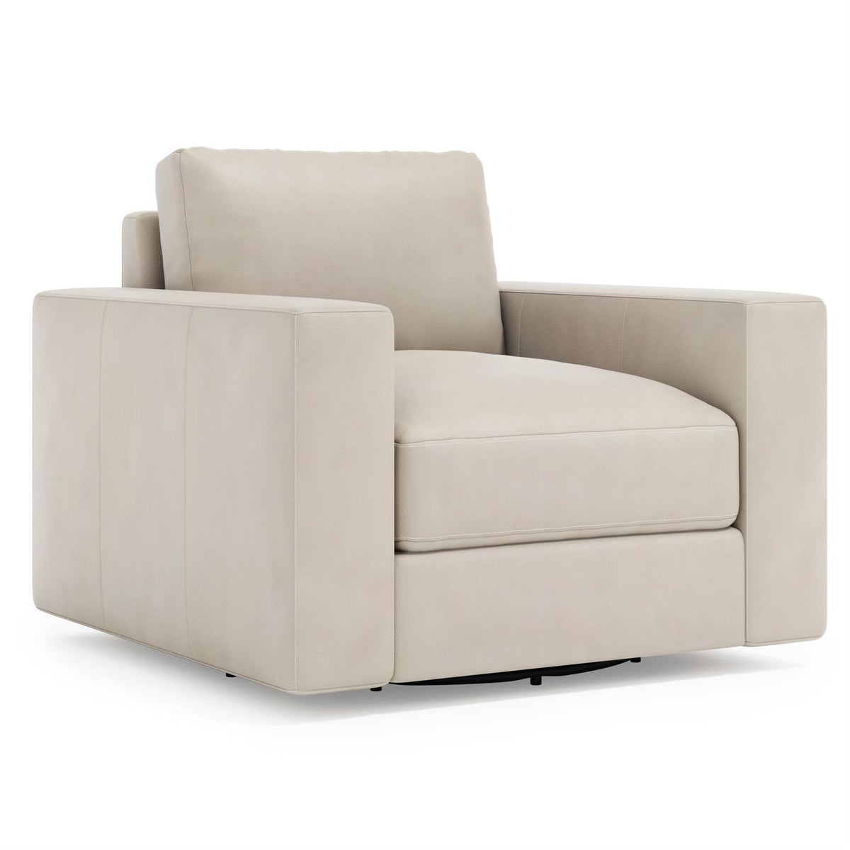 Dawkins Leather Swivel Chair (922SL) by Bernhardt