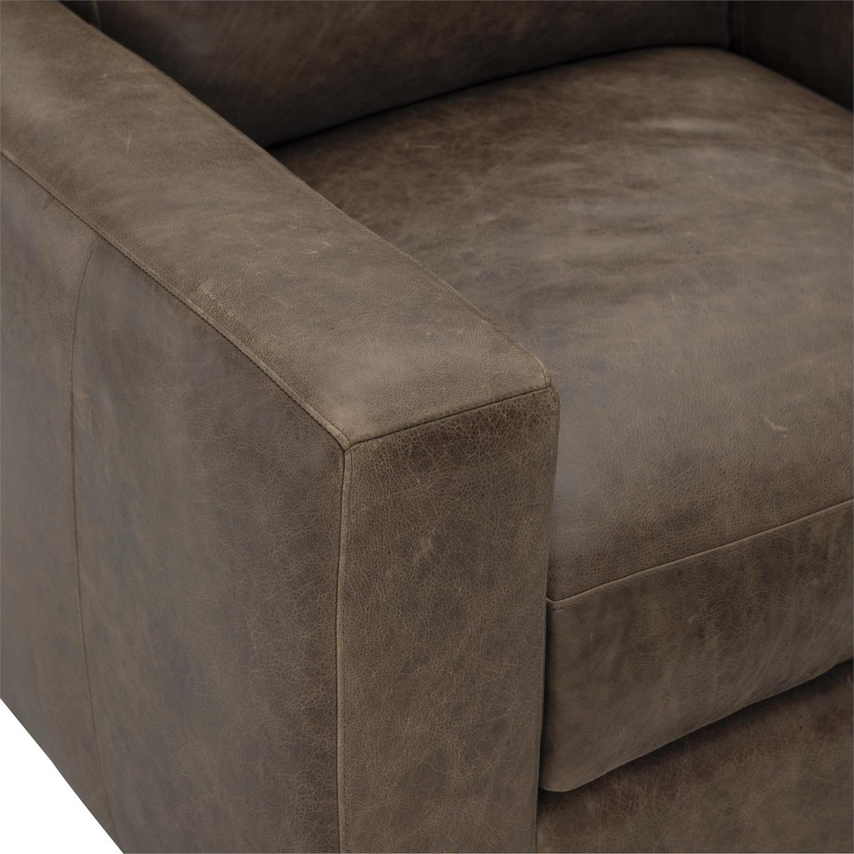 Dawkins Leather Swivel Chair (922SLO) by Bernhardt