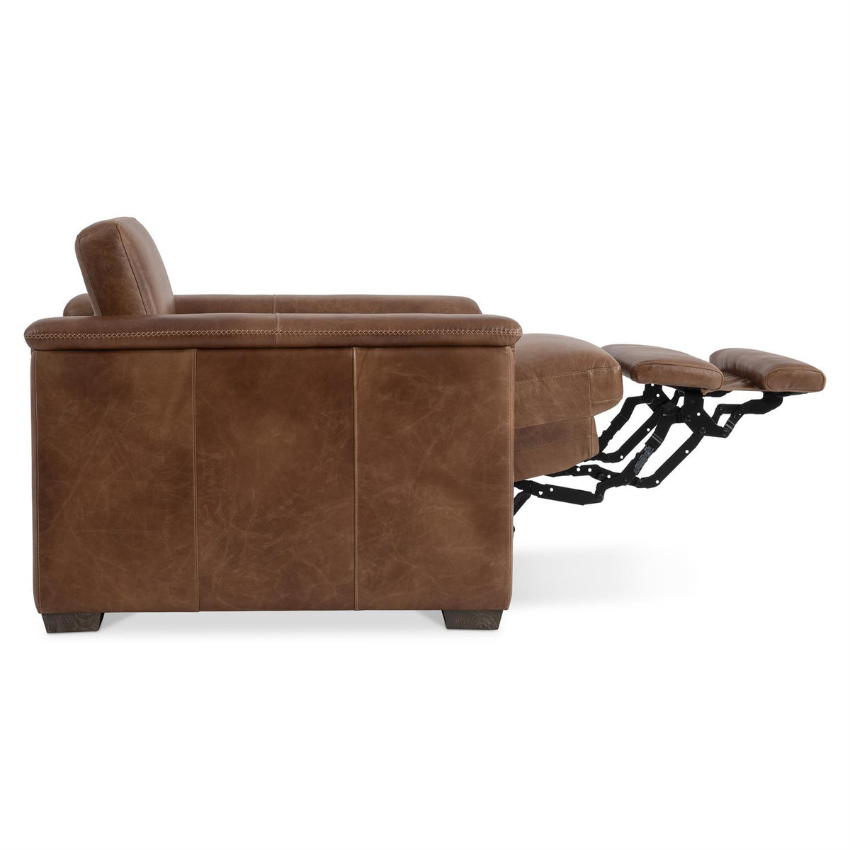 Lioni Leather Power Motion Chair (9562RHO) by Bernhardt