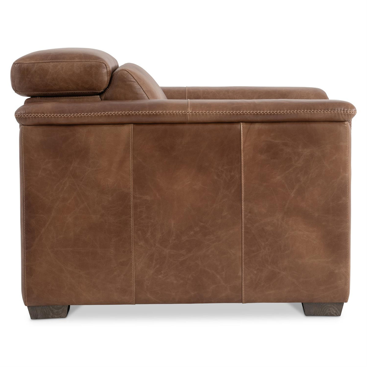Lioni Leather Power Motion Chair (9562RHO) by Bernhardt