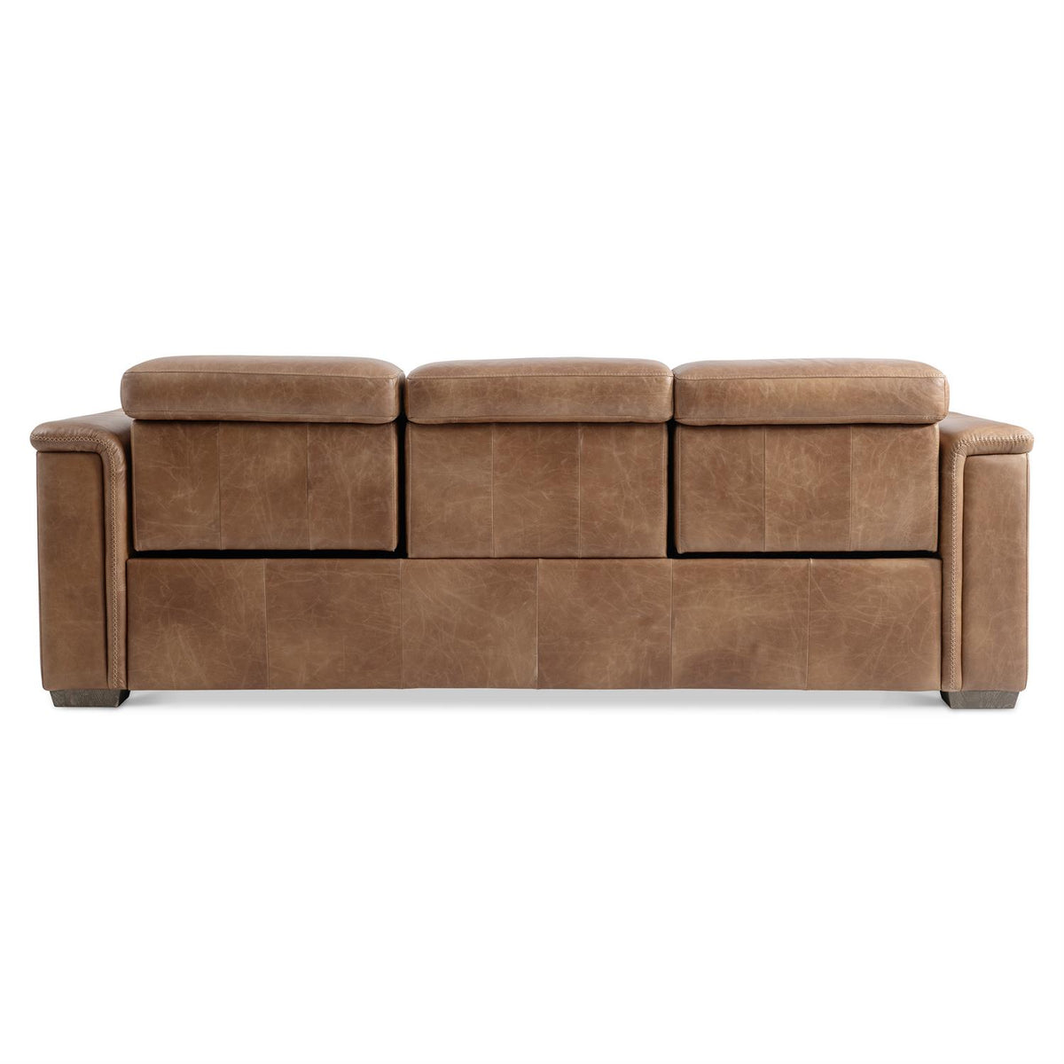 Lioni Leather Power Motion Sofa (9567RHO) by Bernhardt