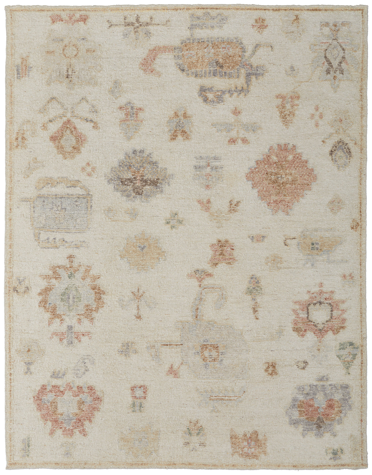 Grafton 69FLF Ivory/Multi Rug by Feizy