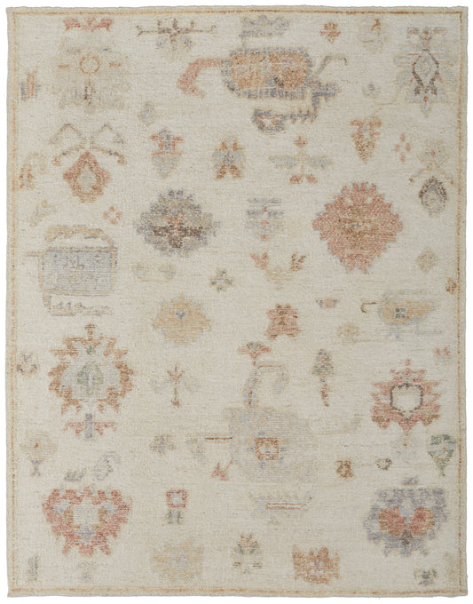 Grafton 69FLF Ivory/Multi Rug by Feizy