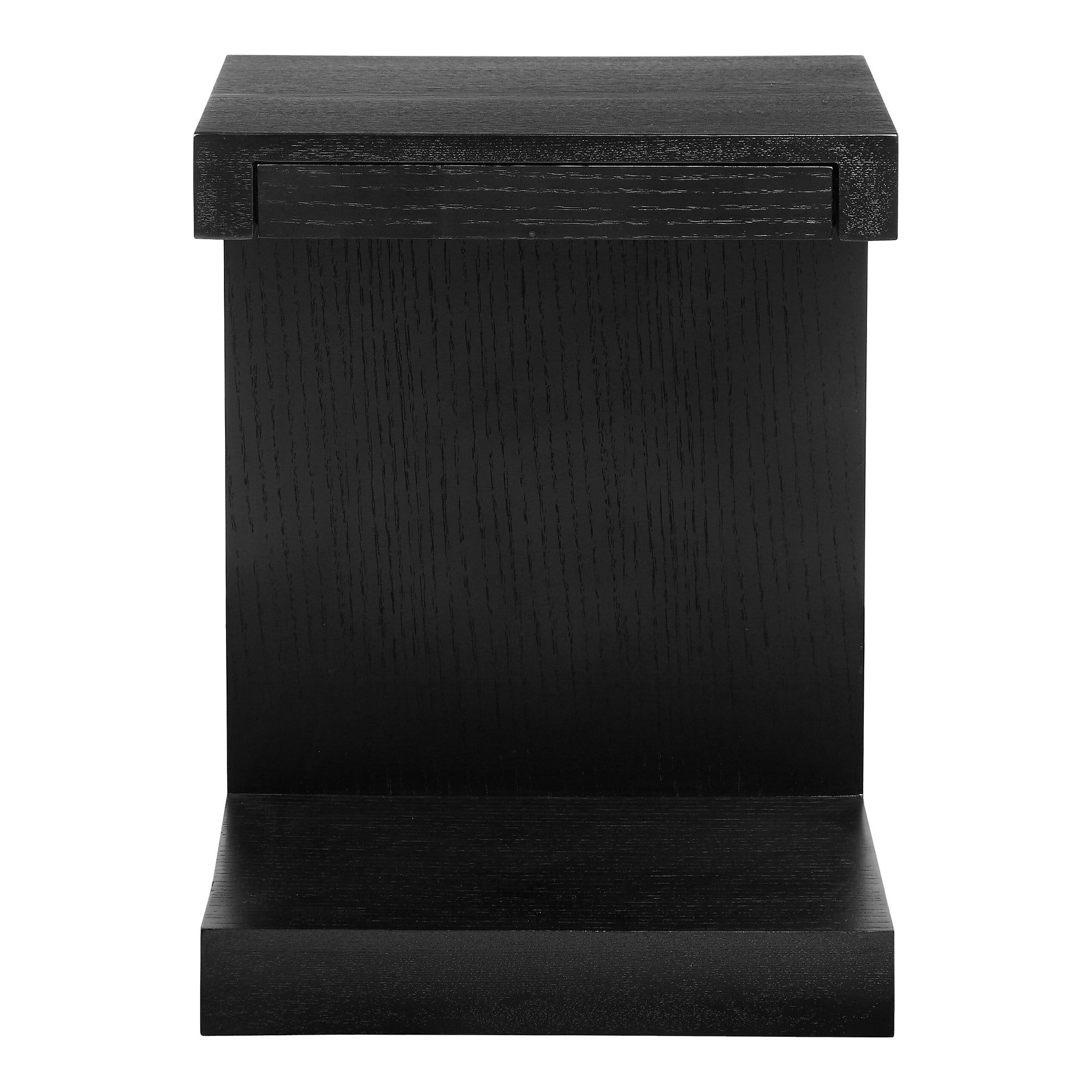 Zio Side Accent Table Black Oak | Black