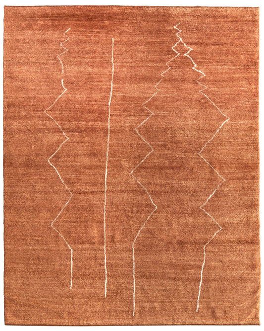 Agape 69H8F Rust Rug by Feizy