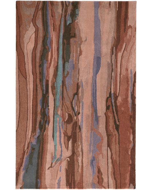 Amira 8634F Teal/Multi Rug by Feizy