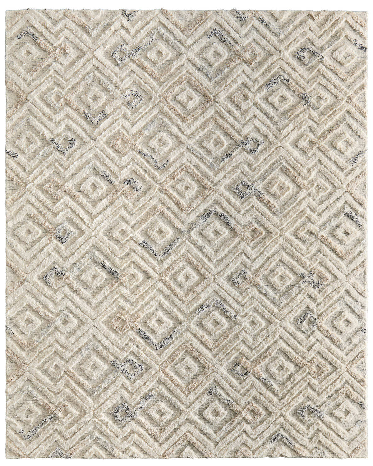 Anica 8004F Ivory/Blue Rug by Feizy