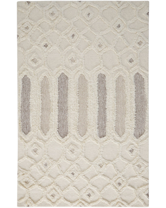 Anica 8013F Ivory Rug by Feizy