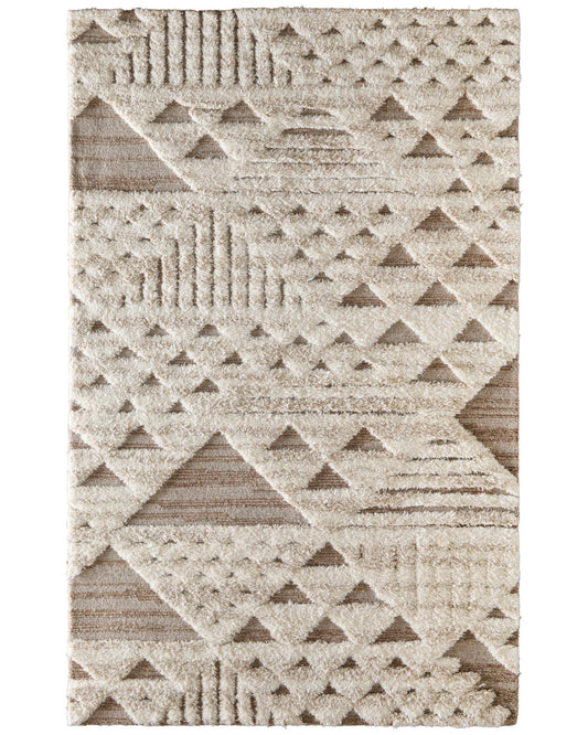 Anica 8A97F Ivory/Beige Rug by Feizy