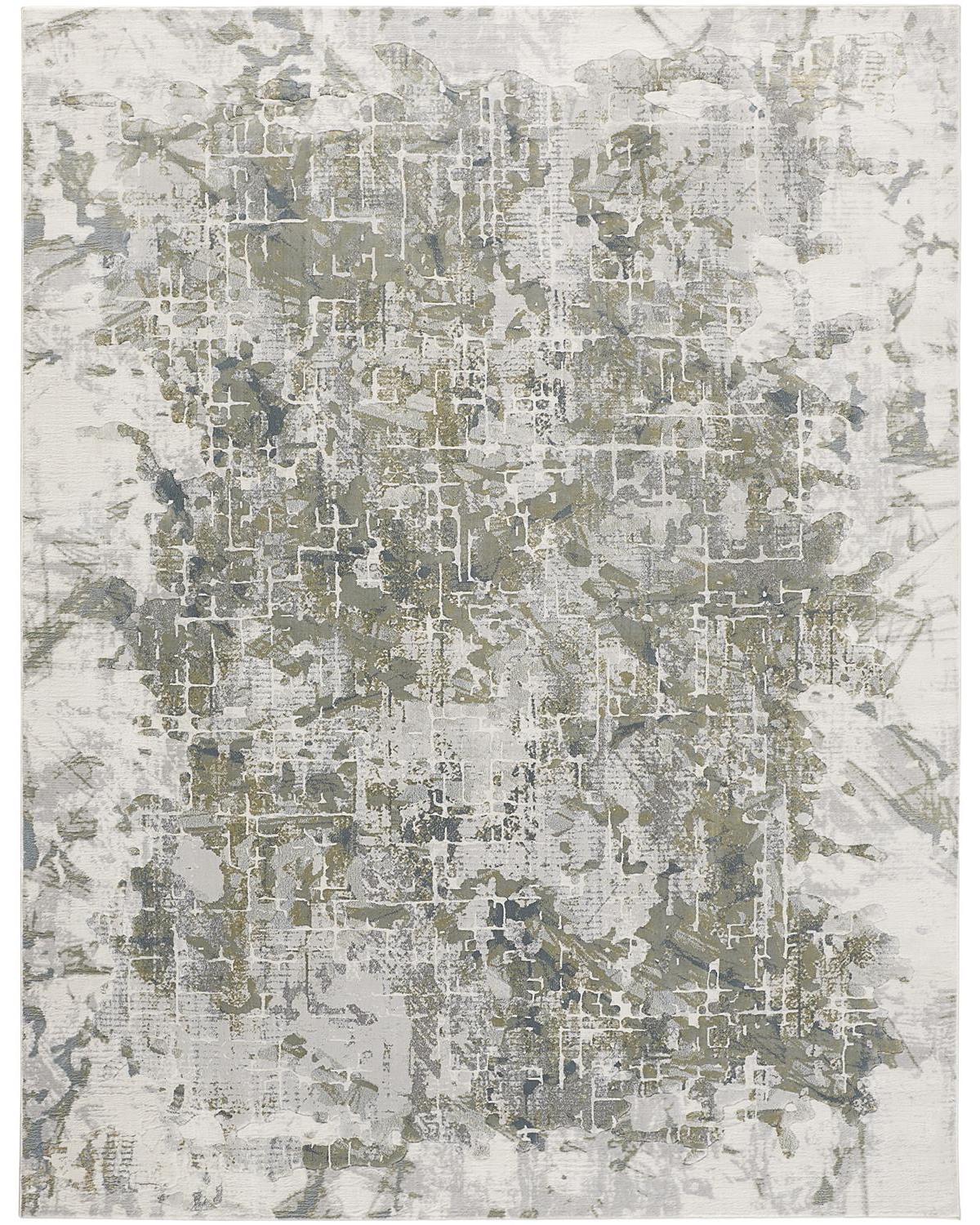 Atwell 3146F Silver Rug by Feizy