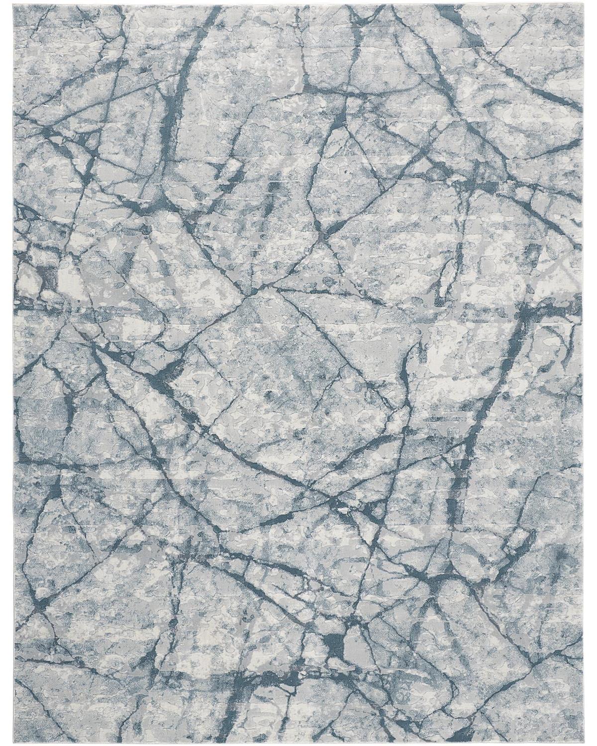 Atwell 3282F Aqua Rug by Feizy