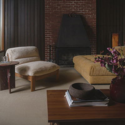Pierce Accent Chair Faux by Moe's Home