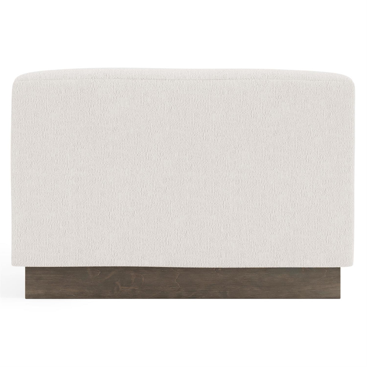 Merino Fabric Cocktail Ottoman by Bernhardt
