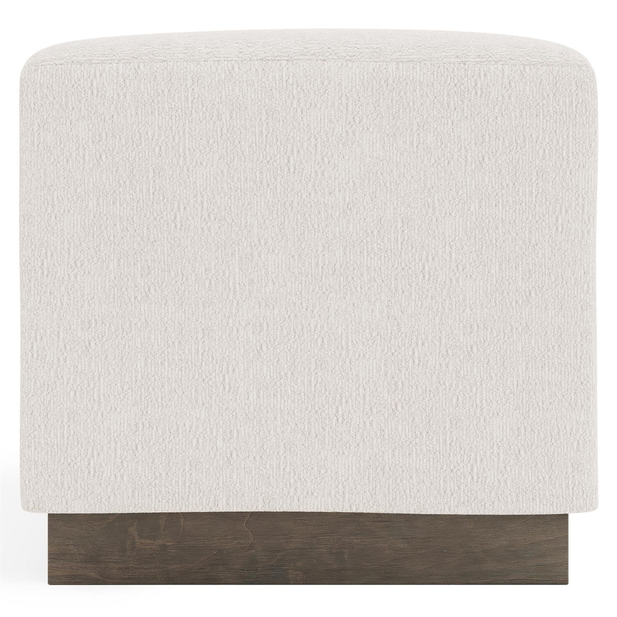 Merino Fabric Cocktail Ottoman by Bernhardt