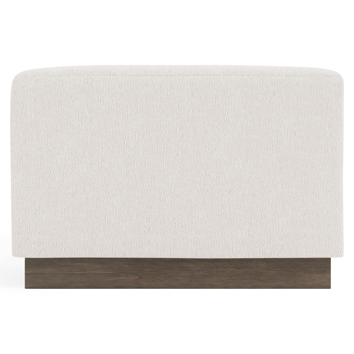Merino Fabric Cocktail Ottoman by Bernhardt