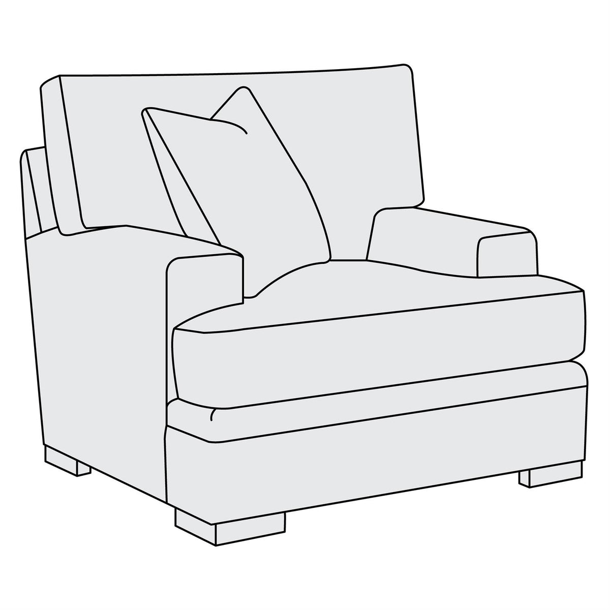 Fairfax Fabric Chair (B1672) by Bernhardt