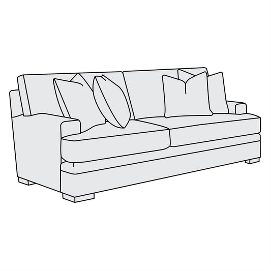 Fairfax Fabric Sofa (B1676) by Bernhardt