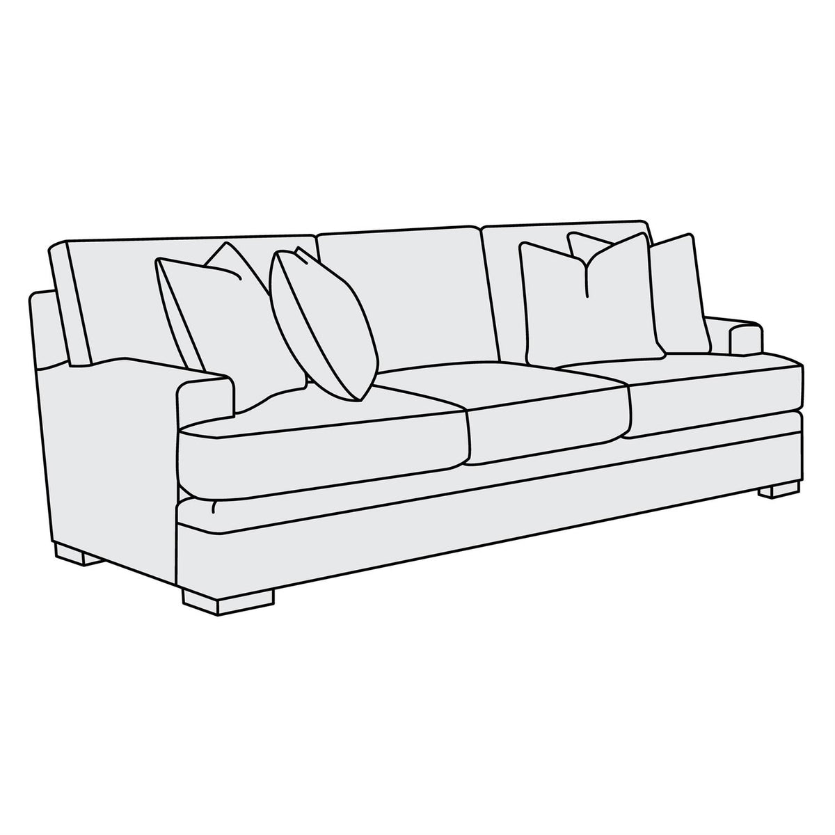 Fairfax Fabric Sofa (B1677) by Bernhardt