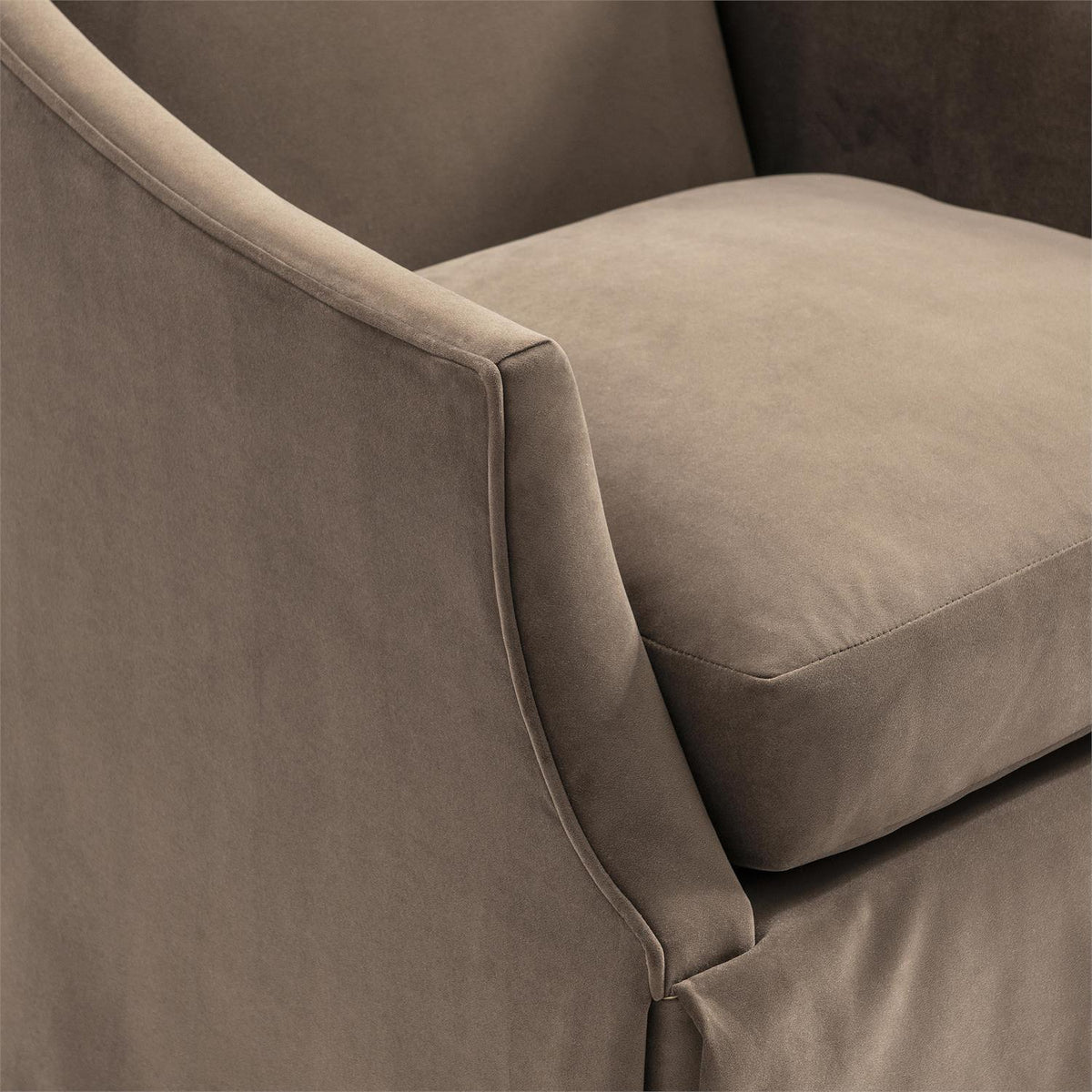 Clayton Fabric Swivel Chair (B1741SQ) by Bernhardt