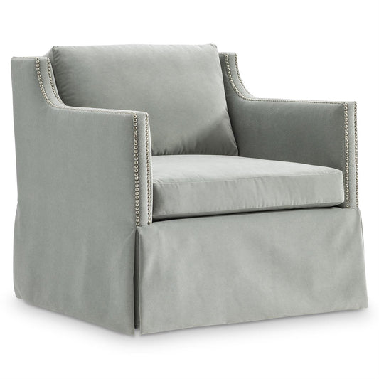 Delaney Fabric Swivel Chair (B1803S) by Bernhardt