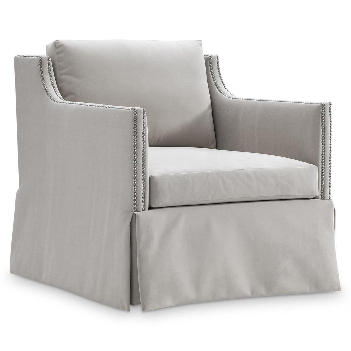 Delaney Fabric Swivel Chair (B1803SQ) by Bernhardt