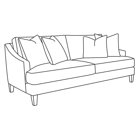 Marisol Fabric Sofa (B1866A) by Bernhardt