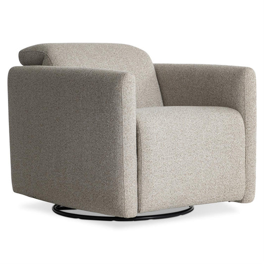 Livvy Fabric Power Motion Swivel Chair by Bernhardt