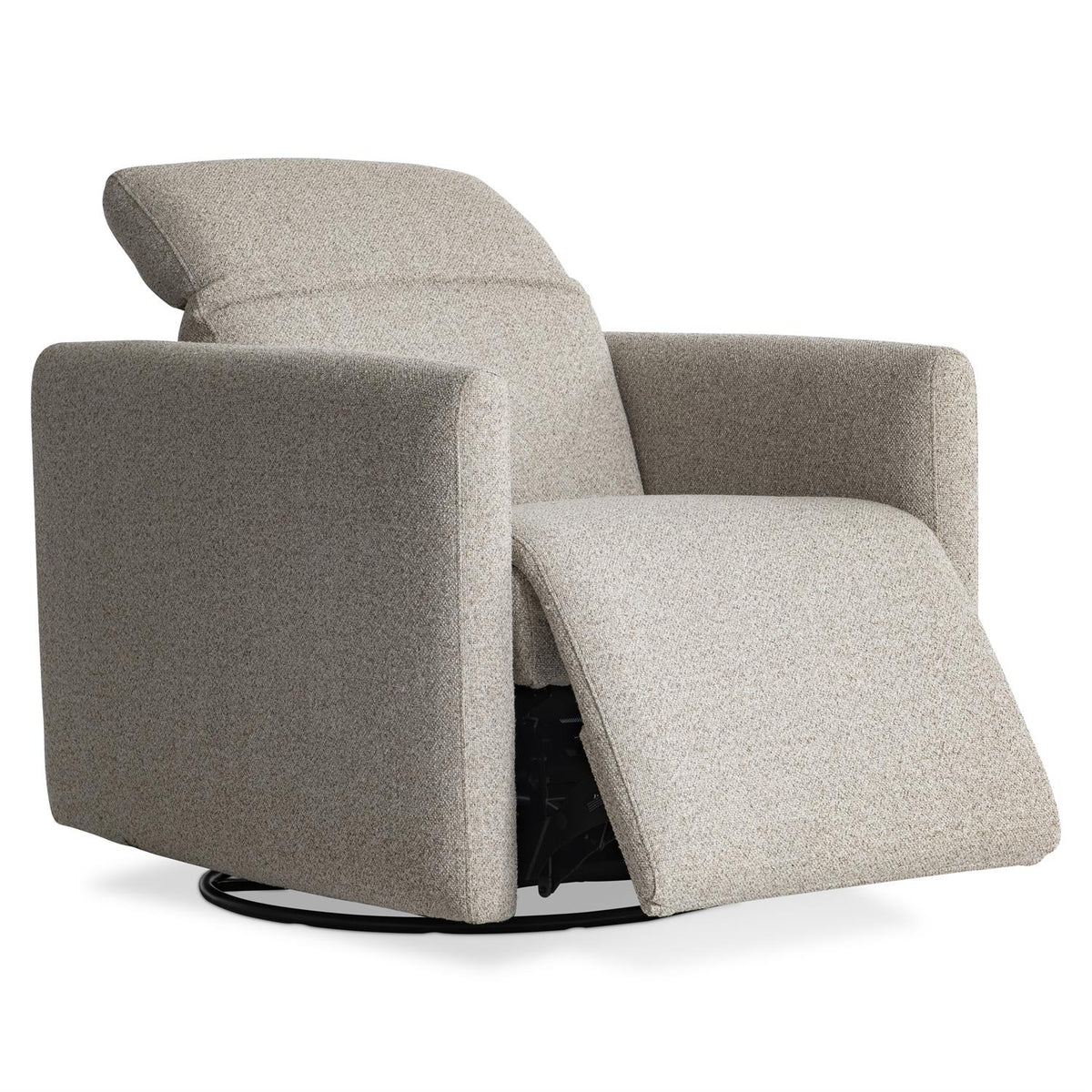 Livvy Fabric Power Motion Swivel Chair by Bernhardt