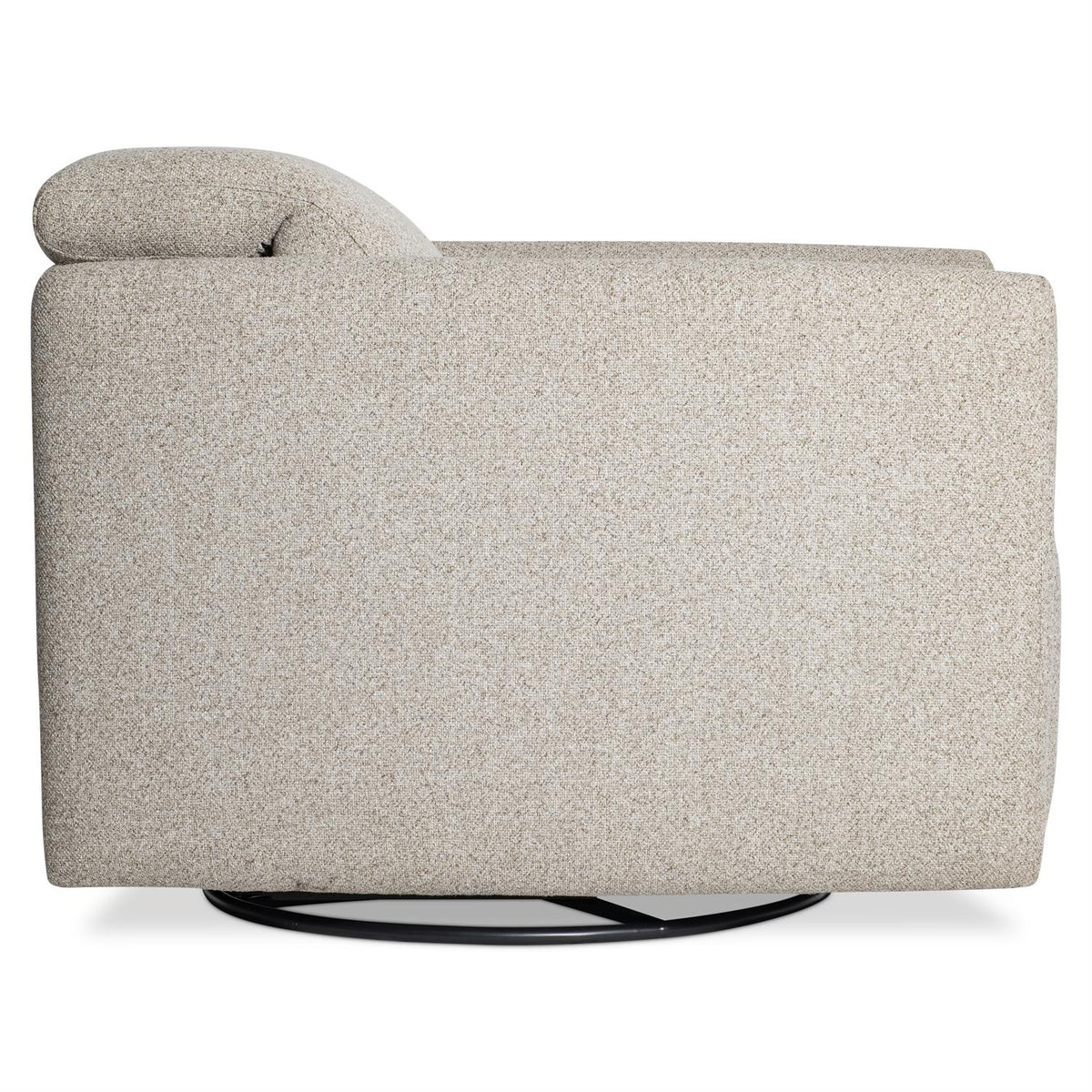 Livvy Fabric Power Motion Swivel Chair by Bernhardt