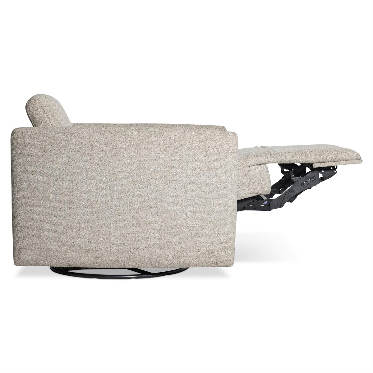 Livvy Fabric Power Motion Swivel Chair by Bernhardt