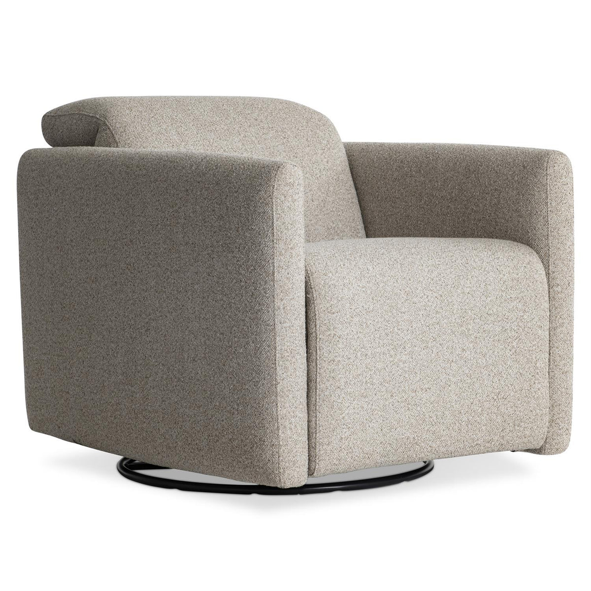 Livvy Fabric Power Motion Swivel Chair by Bernhardt