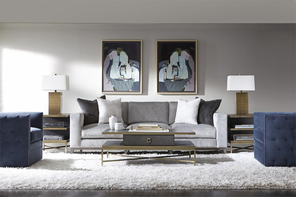 Palazzo Fabric Swivel Chair by Bernhardt