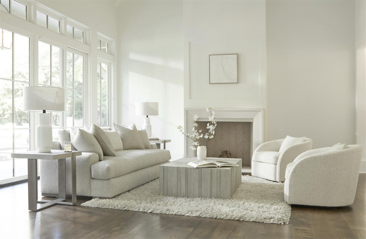 Turner Fabric Swivel Chair by Bernhardt