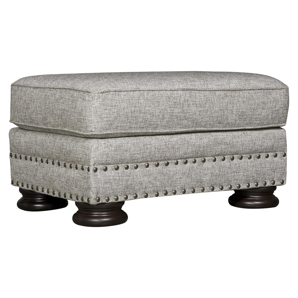 Foster Fabric Ottoman (B5171A) by Bernhardt