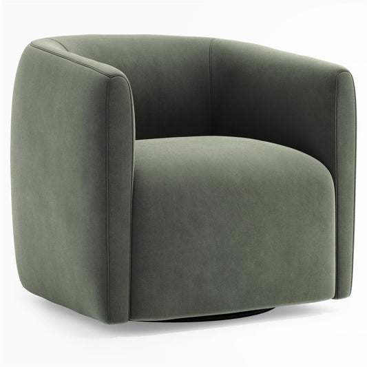 Aline Fabric Swivel Chair (B6923SQ) by Bernhardt