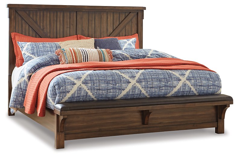 Lakeleigh Bed with Upholstered Bench
