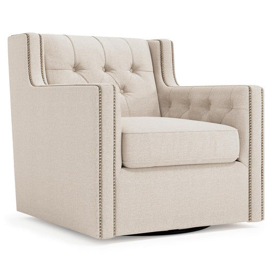 Candace Fabric Swivel Chair (B7272SD) by Bernhardt