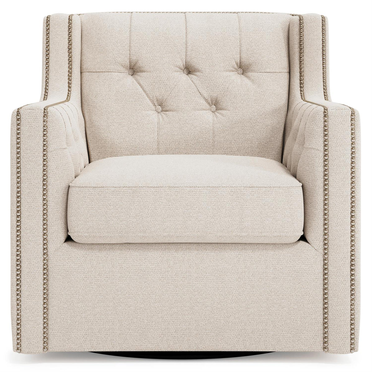 Candace Fabric Swivel Chair (B7272SD) by Bernhardt