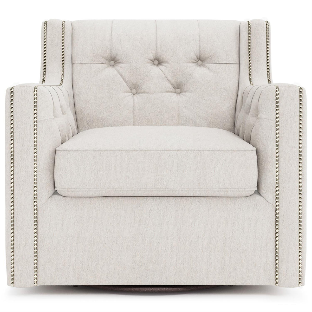Candace Fabric Swivel Chair (B7272S) by Bernhardt