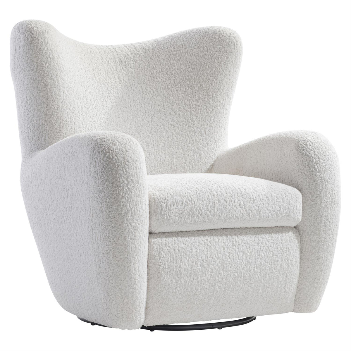 Silvi Fabric Swivel Chair (B802SAO) by Bernhardt