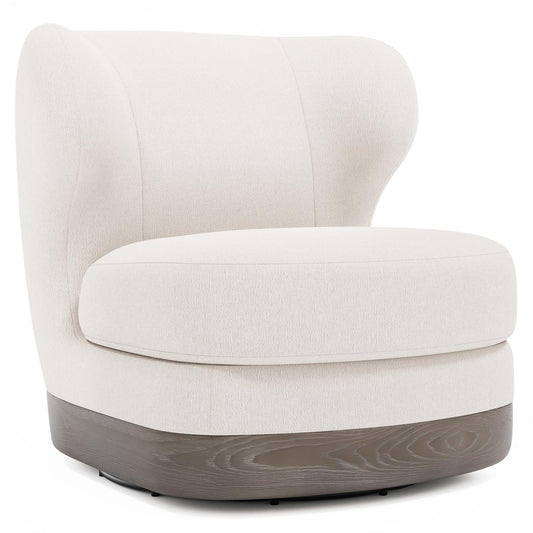 Beck Fabric Swivel Chair by Bernhardt