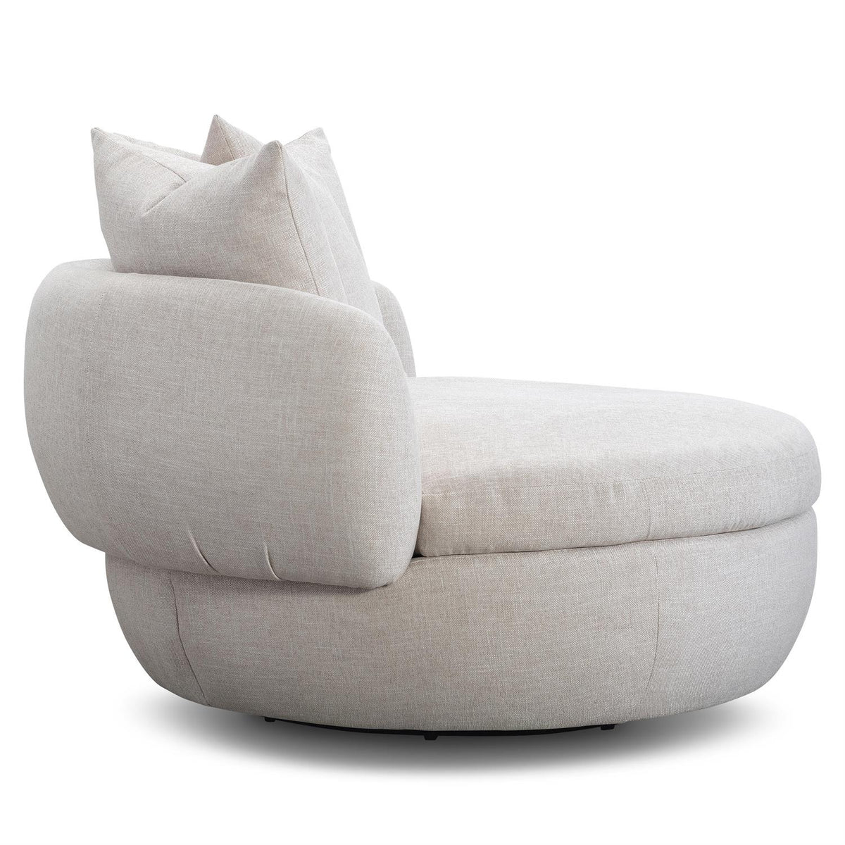 Ollie Fabric Swivel Chair by Bernhardt