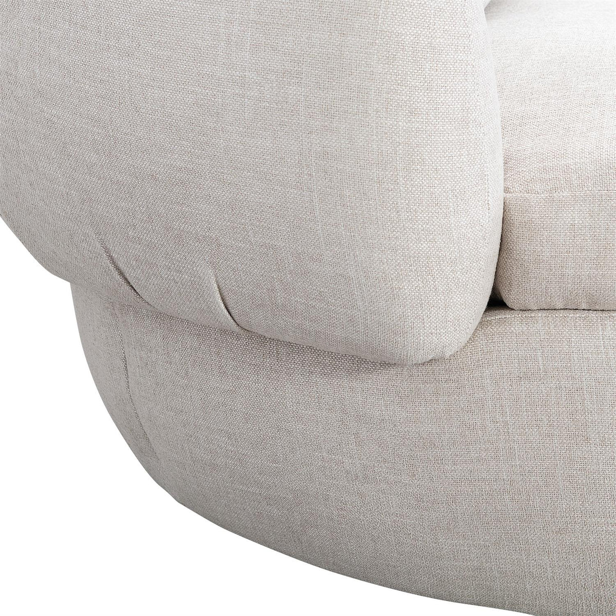 Ollie Fabric Swivel Chair by Bernhardt