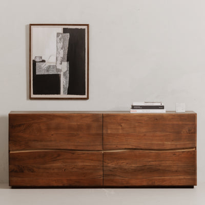 Watson 4 Drawer Dresser Brown by Moe's Home