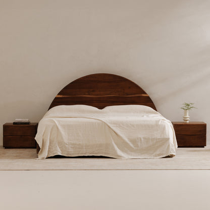 Watson Queen Bed Brown