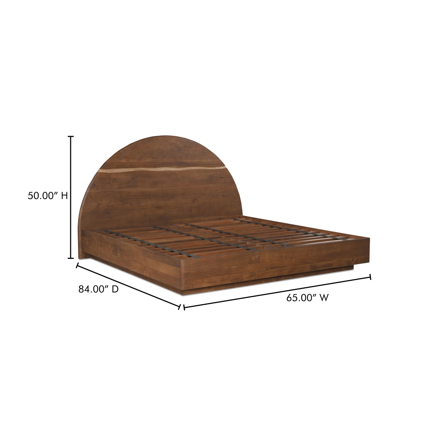 Watson Queen Bed Brown by Moe's Home