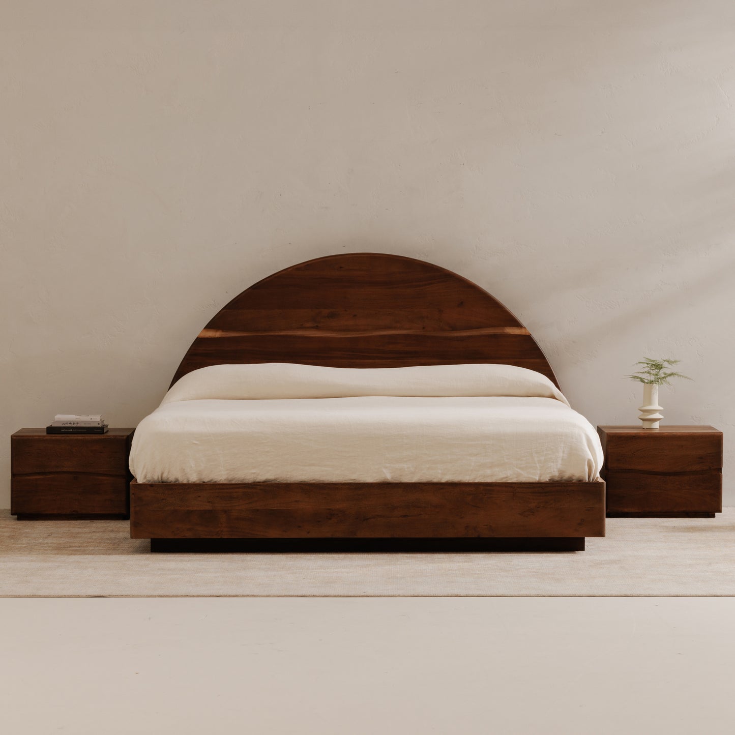 Watson King Bed Brown by Moe's Home