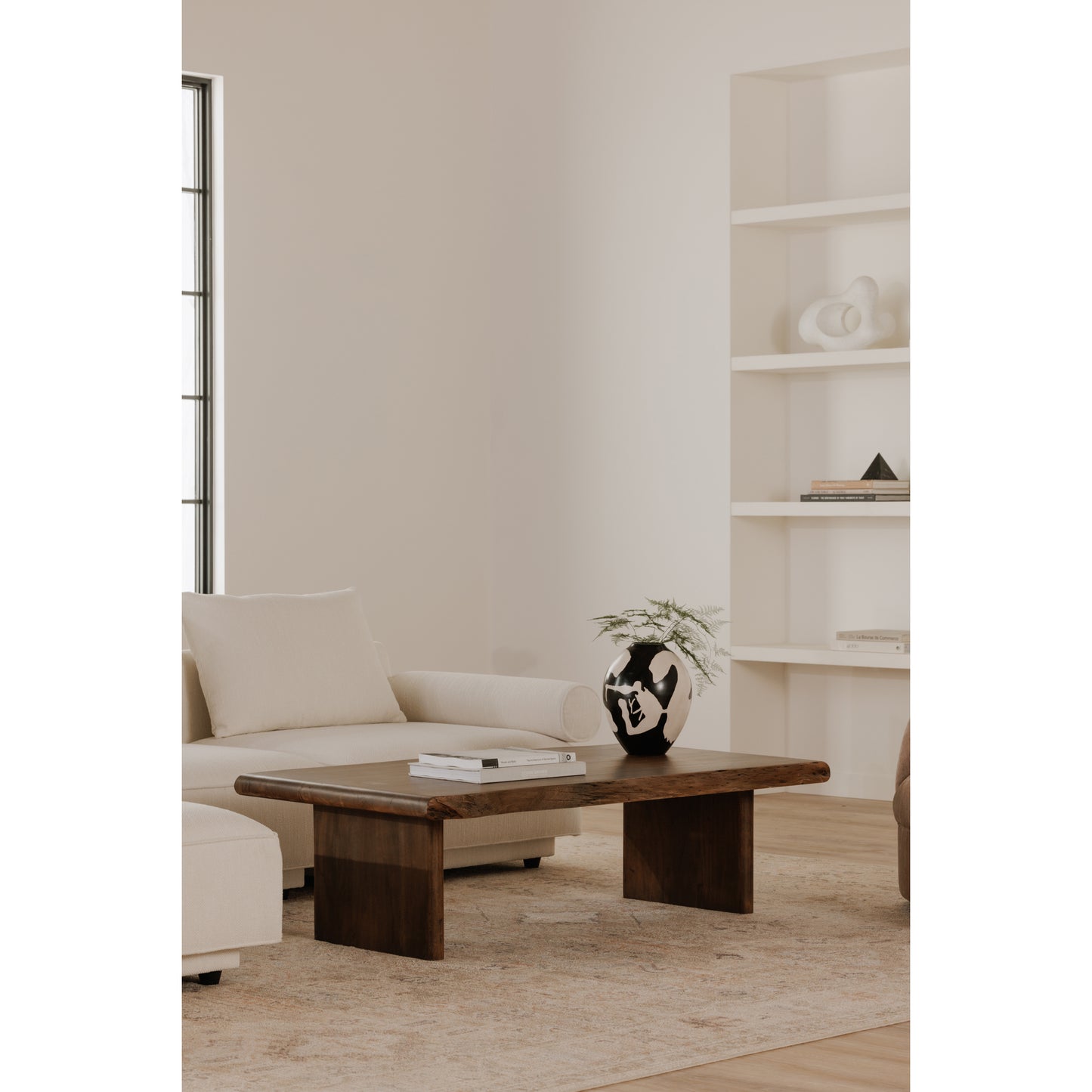 Lila Coffee Table Brown by Moe's Home