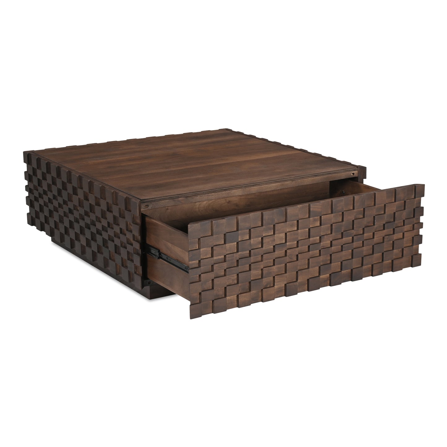 Easton Storage Coffee Table Brown by Moe's Home